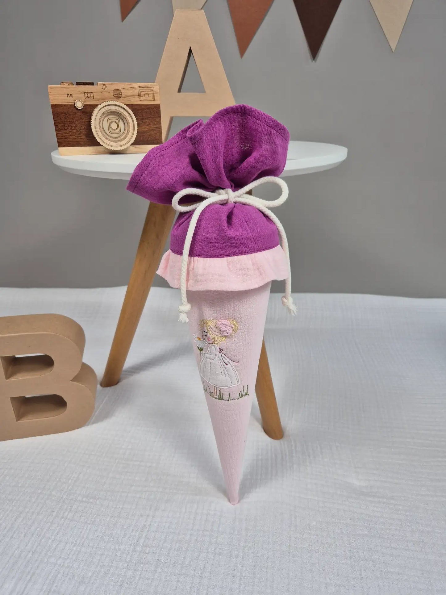 Geschwisterschultüte Blumenmädchen