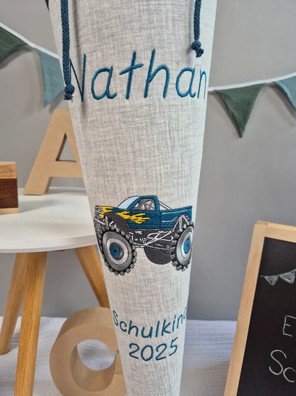 Schultüte Monstertruck