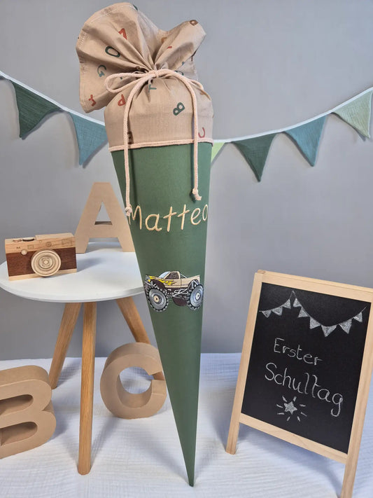 Schultüte Monstertruck